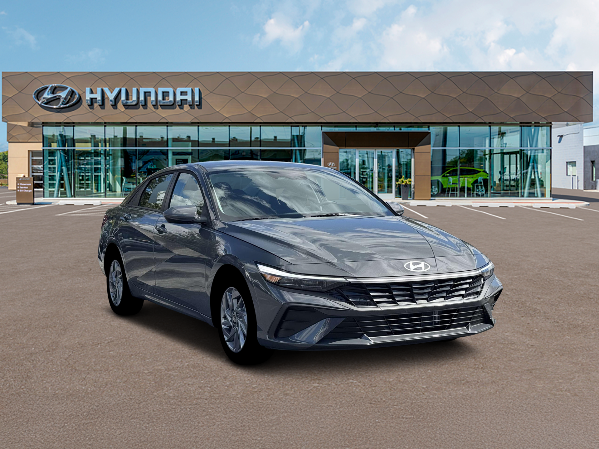 2026 Hyundai Elantra Hybrid Blue