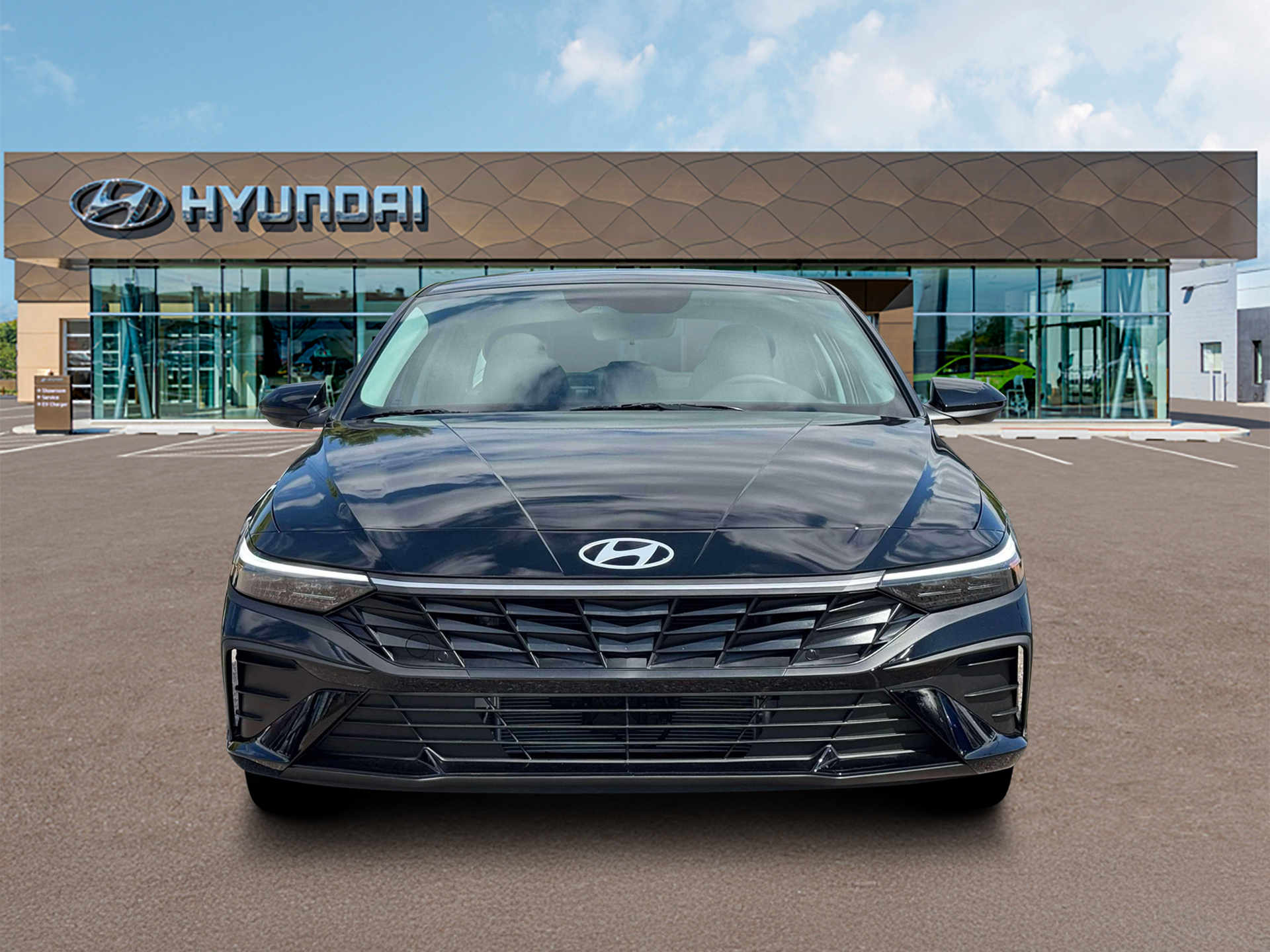 2026 Hyundai Elantra Hybrid Blue